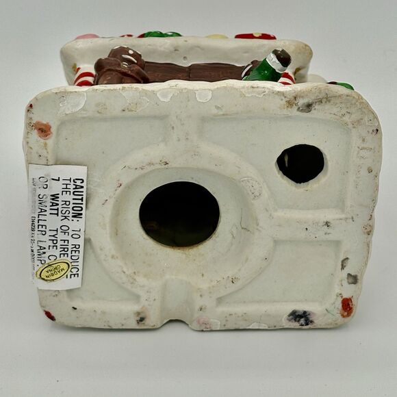 Gingerbread Christmas House Porcelain - Picture 9 of 9